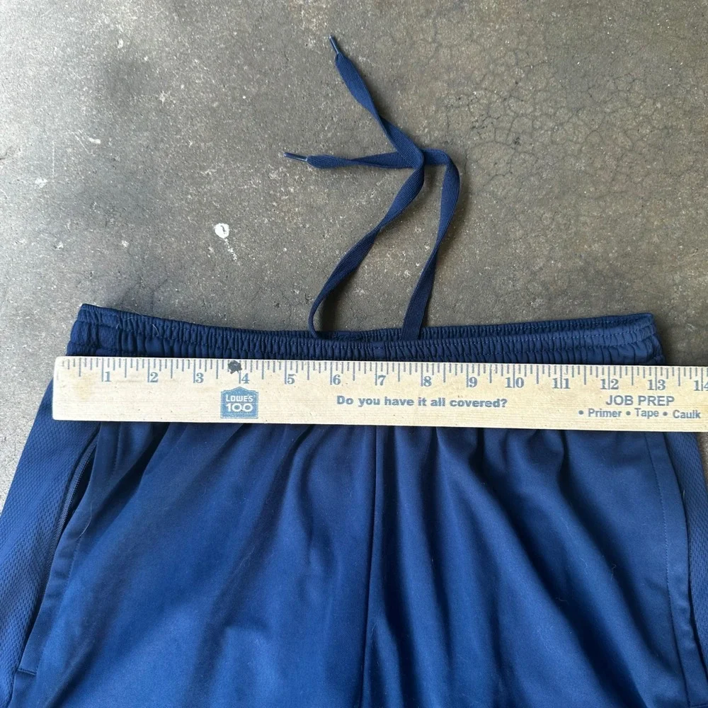 Nike Track Pants Mens Small Navy Blue Excellent Dri-FIT Soccer Training Joggers